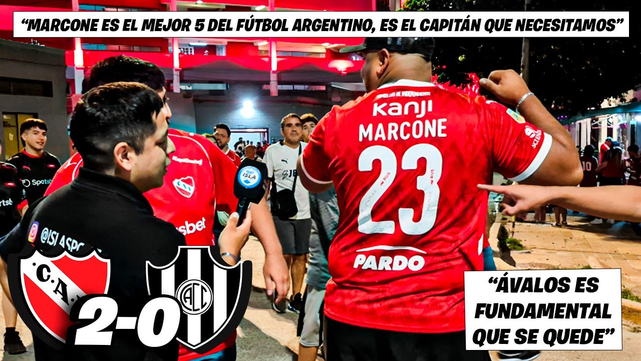 REACCIÓN CON HINCHAS 🎙👹 - INDEPENDIENTE 2-0 C. CÓRDOBA - FECHA 8 - LIGA ARGENTINA - APERTURA🏆