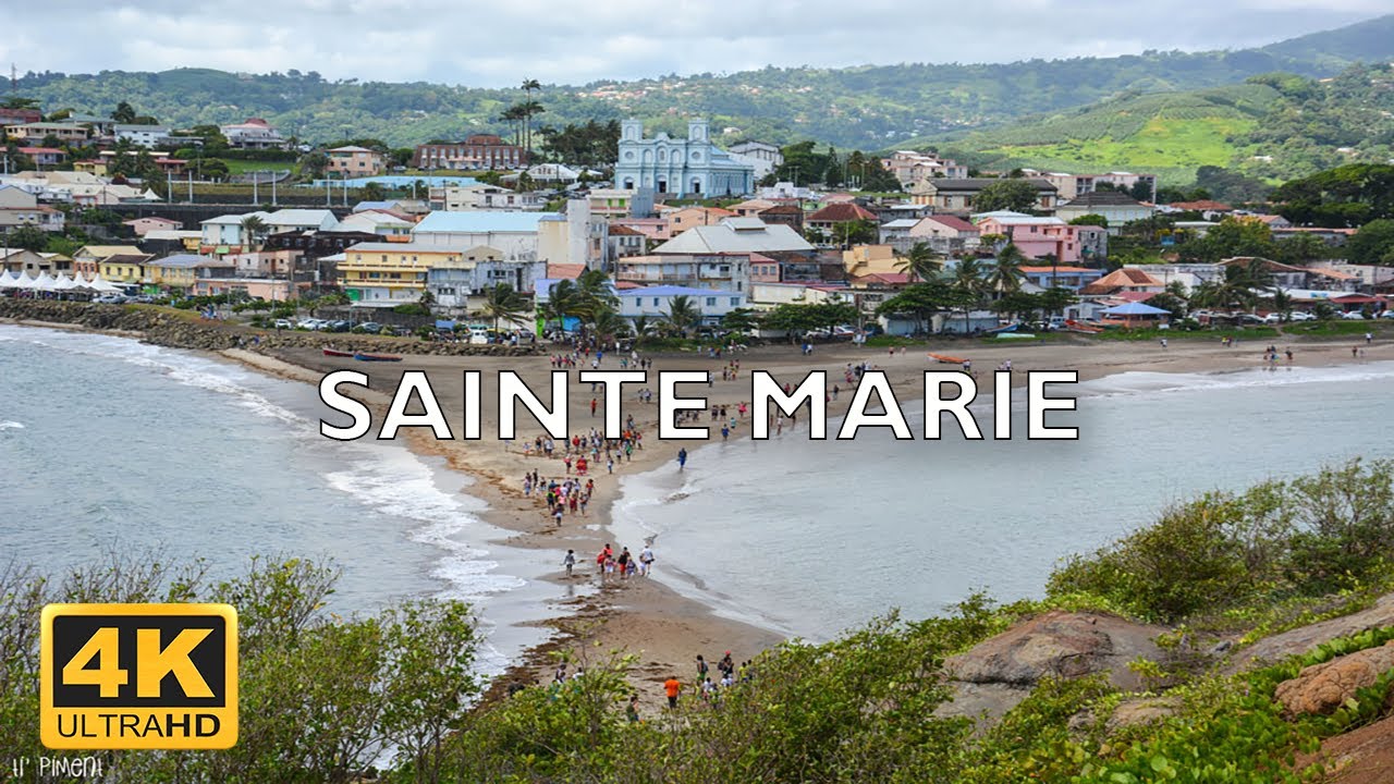 Sainte Marie, Martinique, France 🇫🇷 | 4K Drone Footage