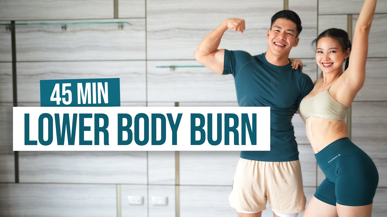 45 MIN LOWER BODY BURN I no equipment, low impact
