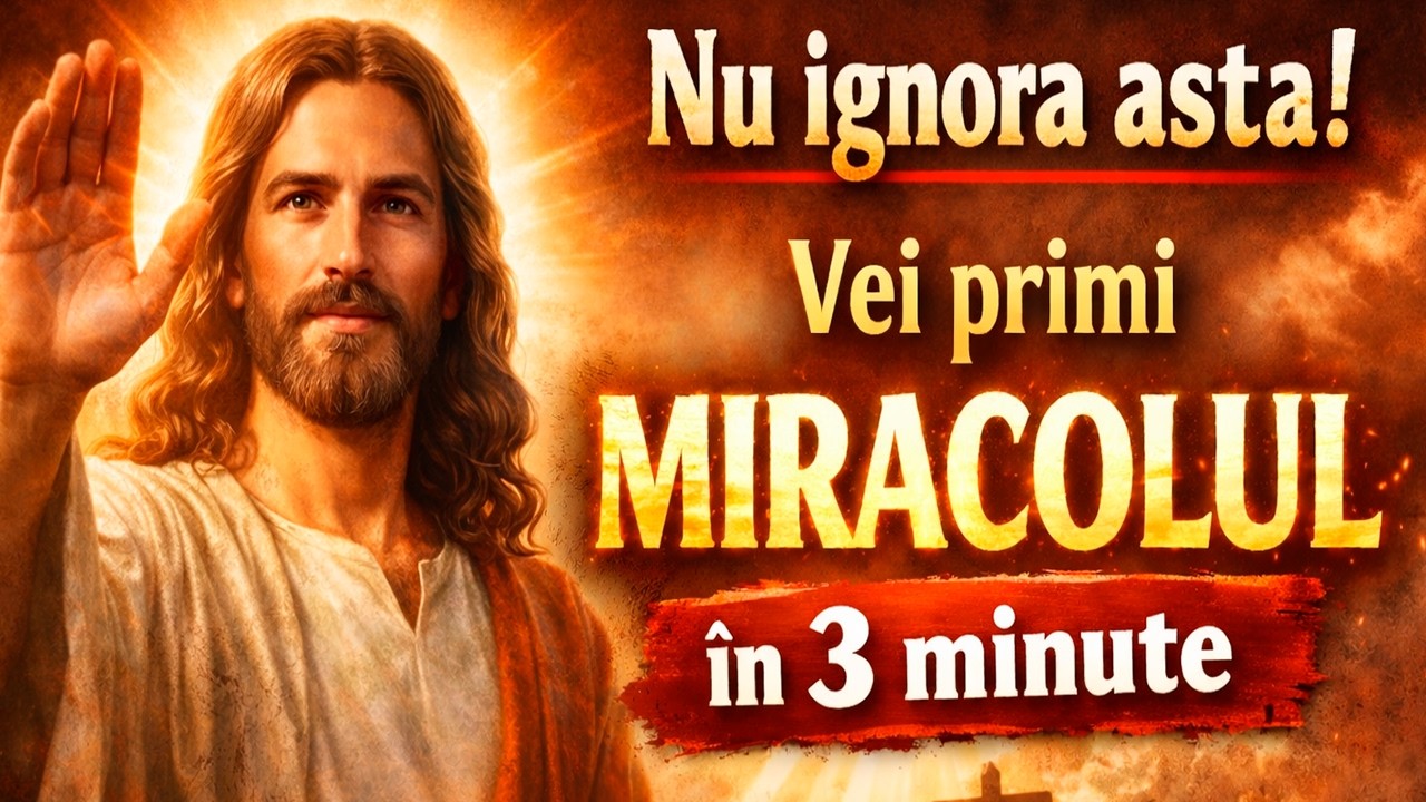 Mesajul lui Dumnezeu pentru viața ta de astăzi.