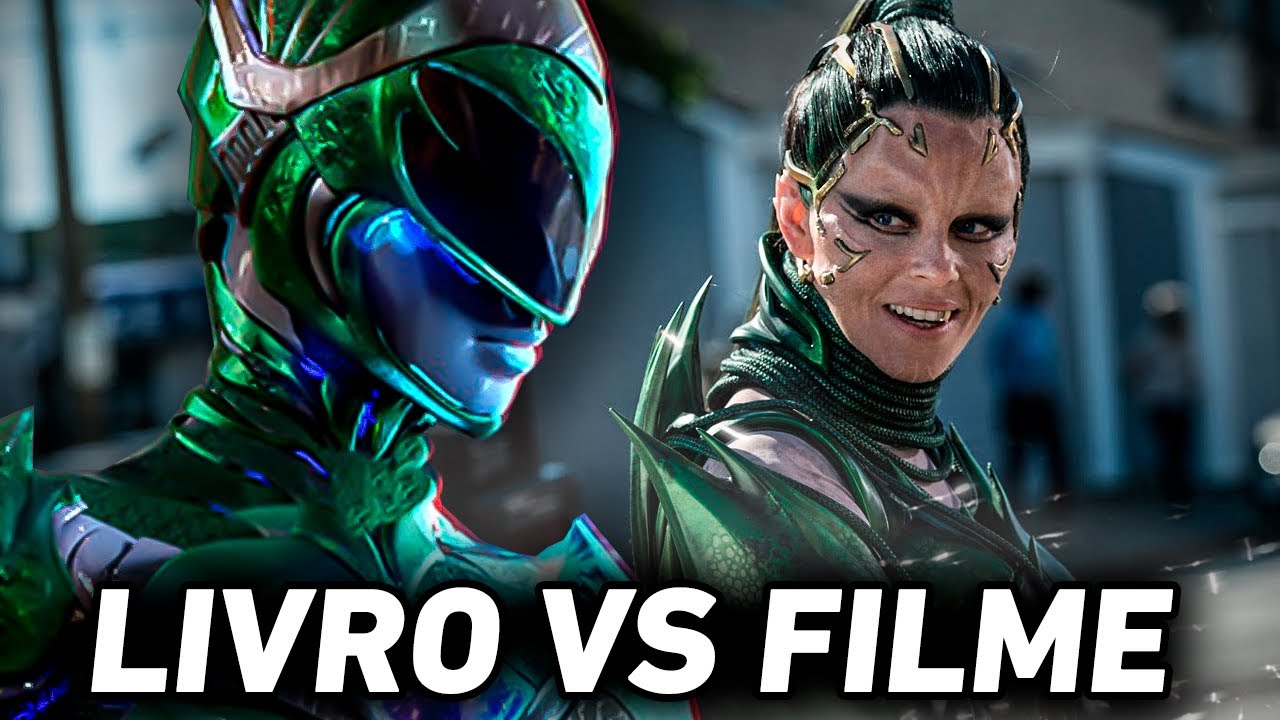 DIFERENÇAS ENTRE O FILME E O LIVRO DE POWER RANGERS