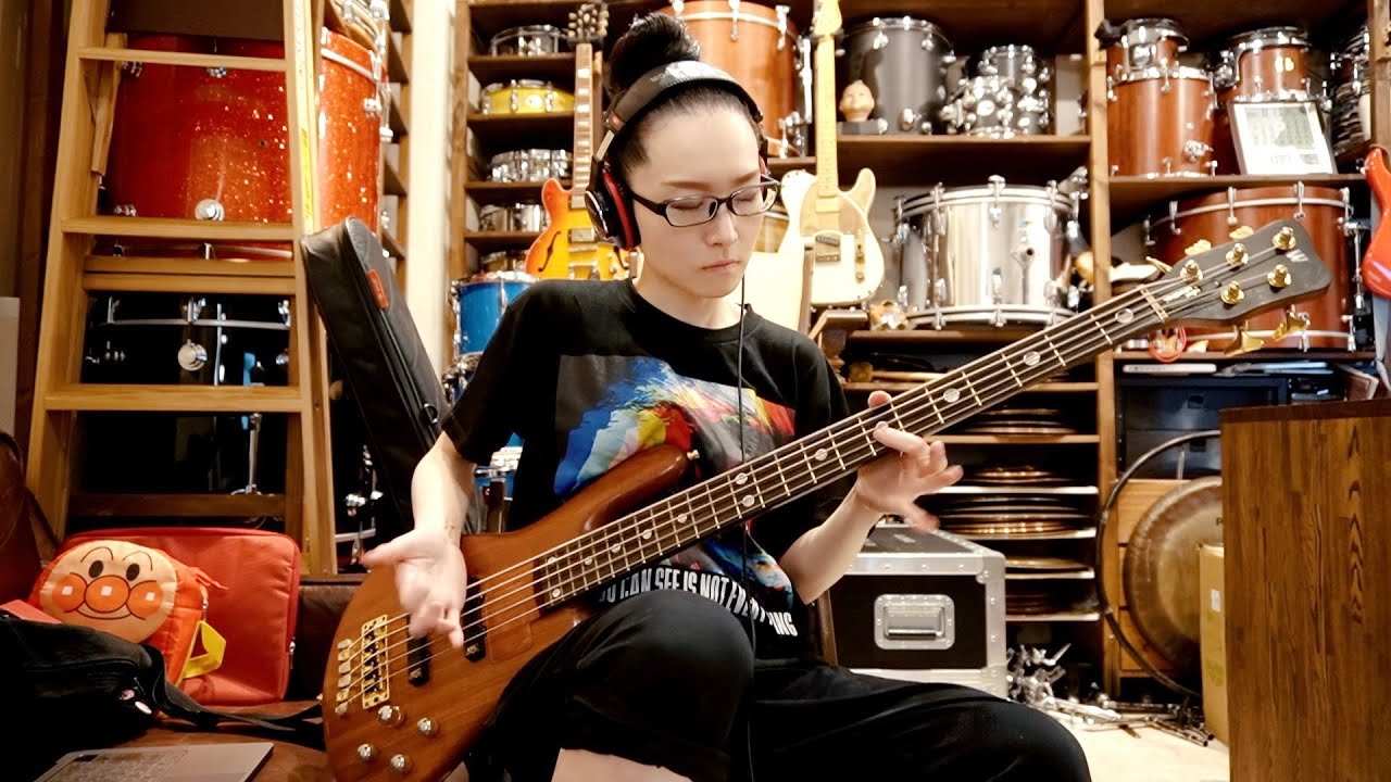 Bass Recording for 'Merry-Go-Round' from Album '7'