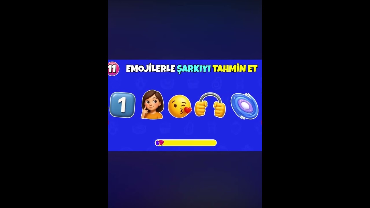 Emojilerle şarkıyı bilme 
