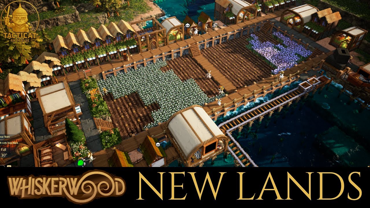 Whiskerwood: Building a Thriving Island Economy Run by Mice | Relaxed 4K Movie