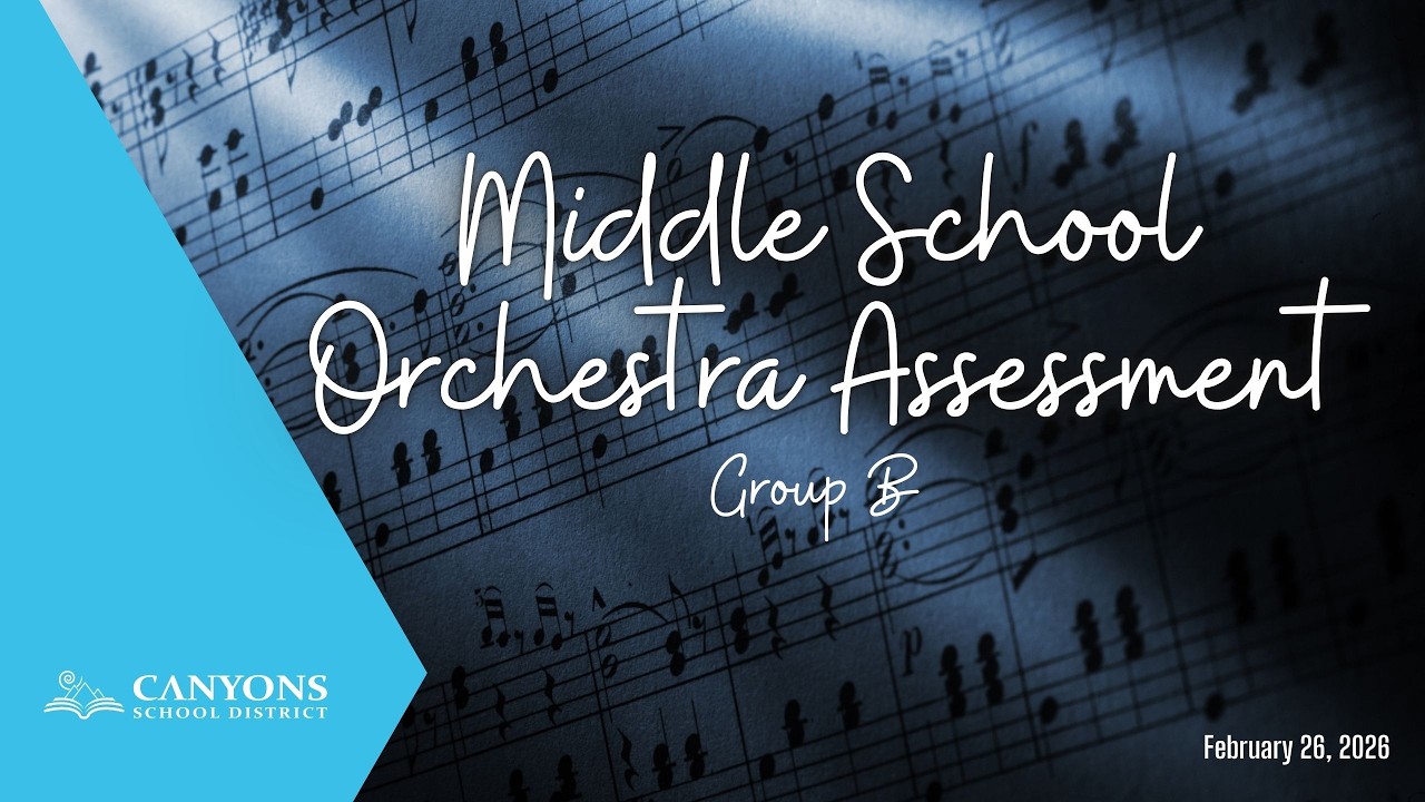 🎵 District MS Orchestra Assessment , Group B