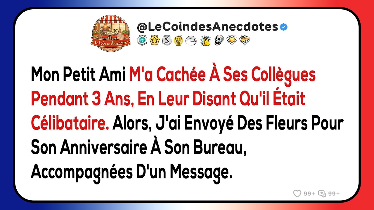 Mon petit ami m'a cachée à ses collègues pendant 3 ans, en leur disant qu'il était célibataire...