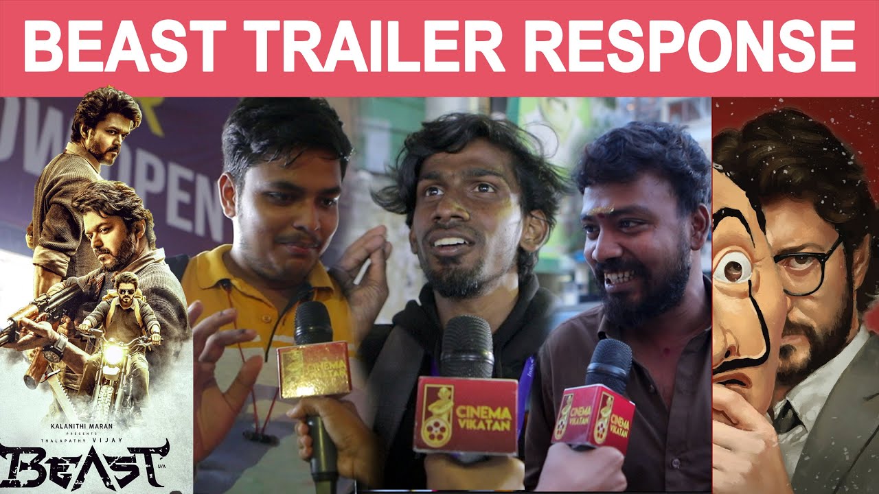 Beast Trailer Public Review | Vijay | Nelson Dilipkumar