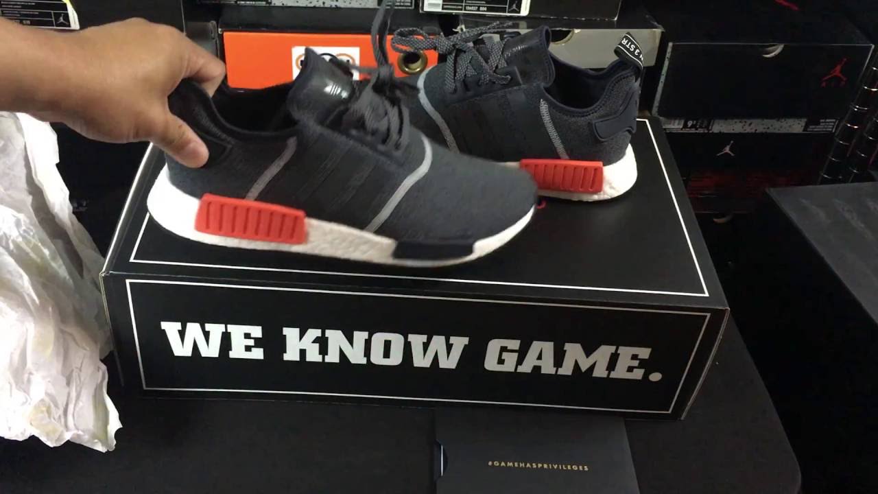 REFLECTIVE ADIDAS NMD R1 UNBOXING REVIEW FROM CHAMPS!