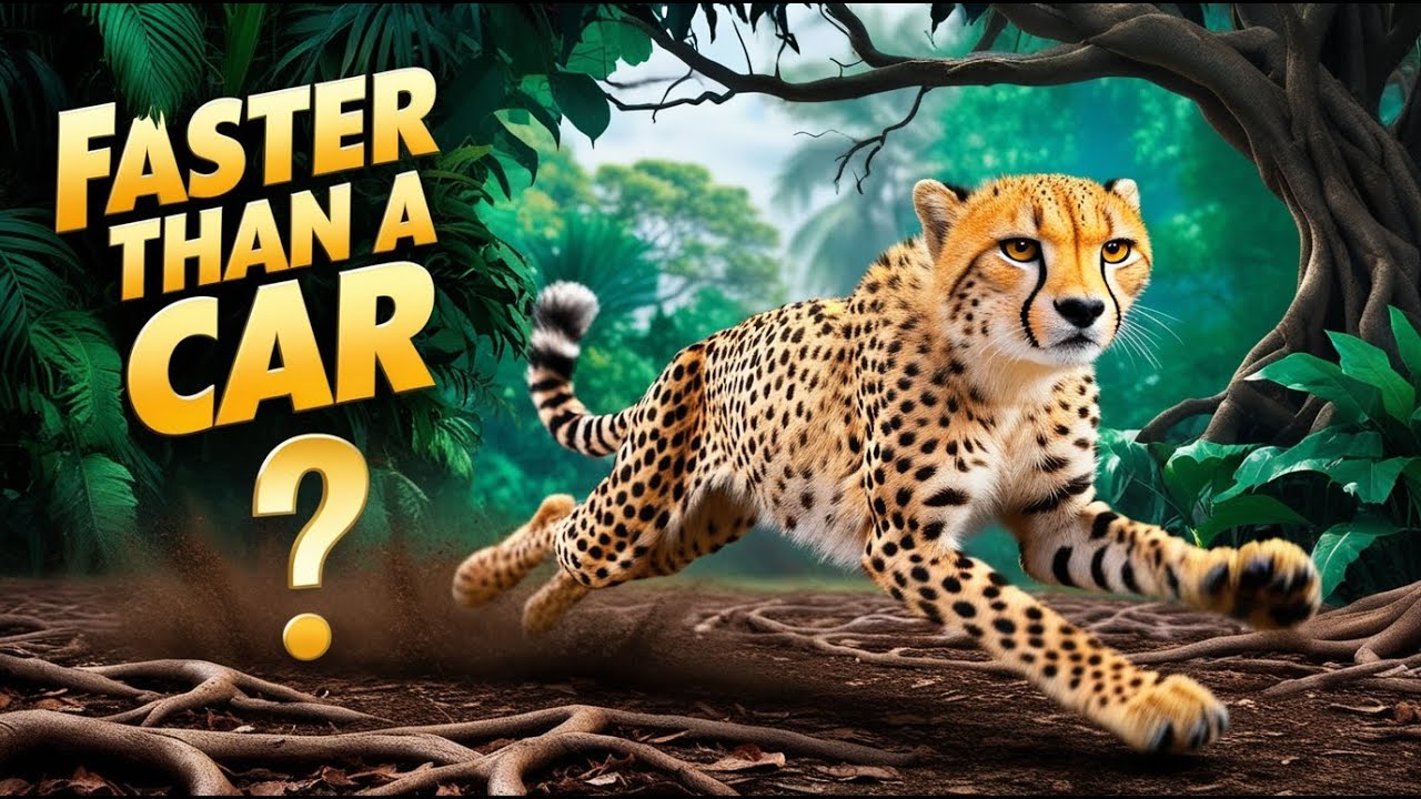 Top 5 Fastest Land Animals 🚀🐆