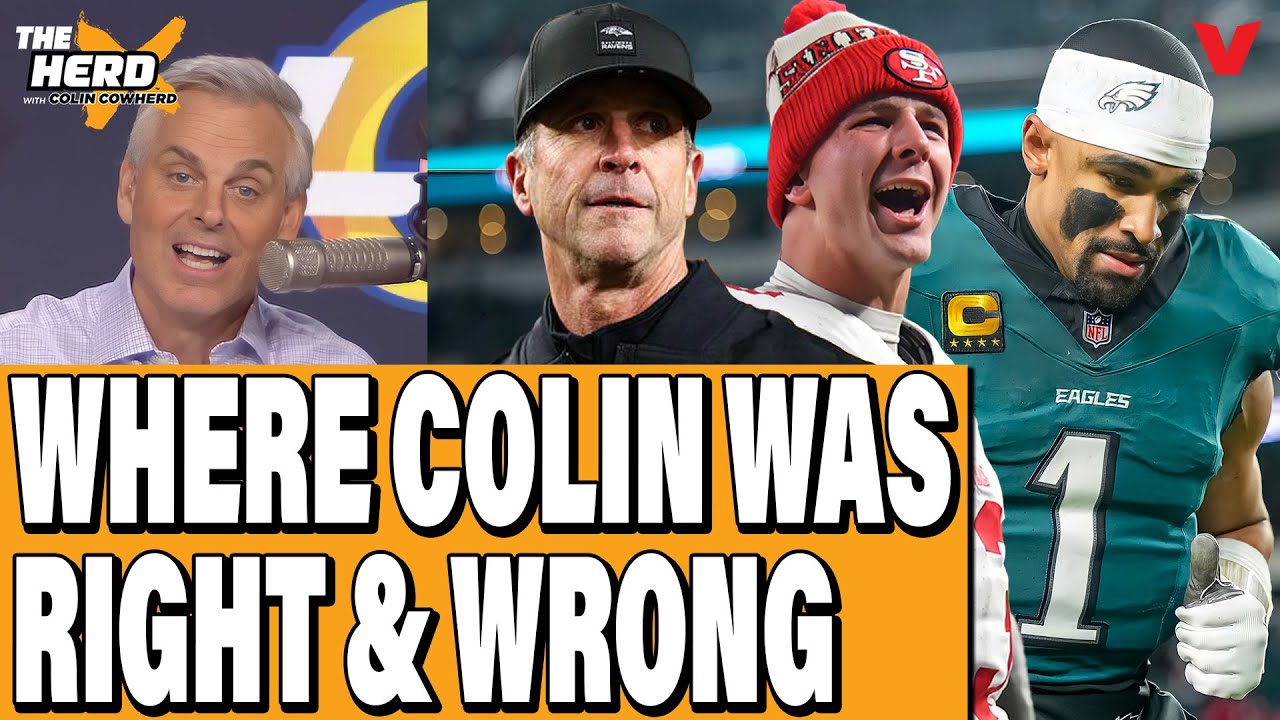 What Colin Cowherd got RIGHT & WRONG: Bills, Bears, Eagles, Rams, 49ers, Steelers | THE HERD NFL