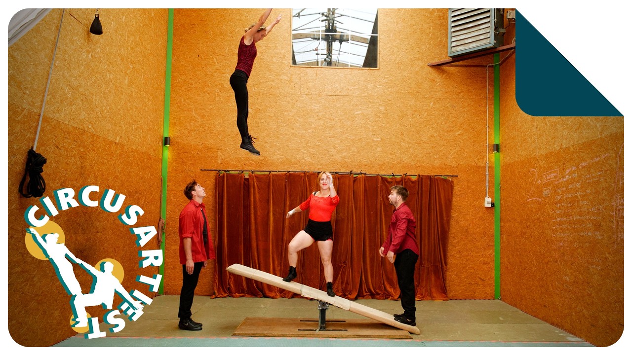 Springserie op de bascule | Acrobatiek