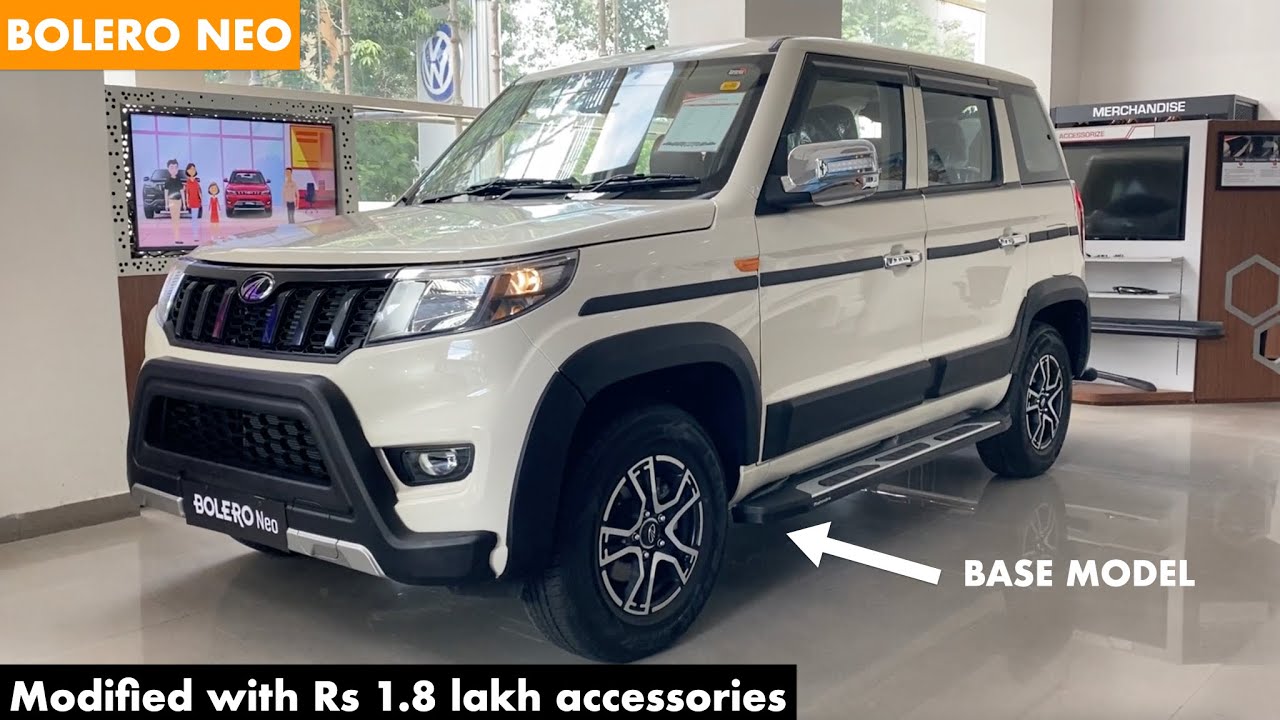 Bolero Neo Base Model Modified with Genuine 1.8 lakh accessories | Bolero Neo N4 | Bolero Neo