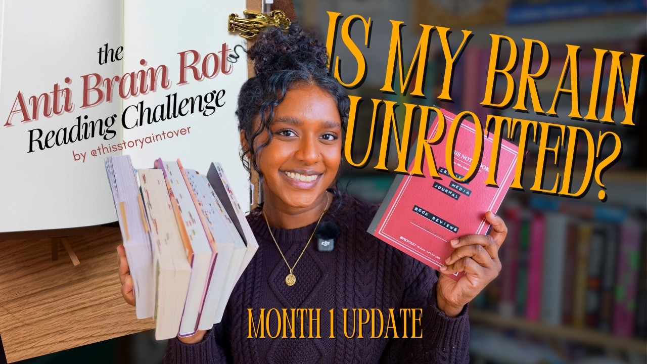 Anti Brain Rot Reading Challenge 🧠 Month 1 January Reading Update 📚