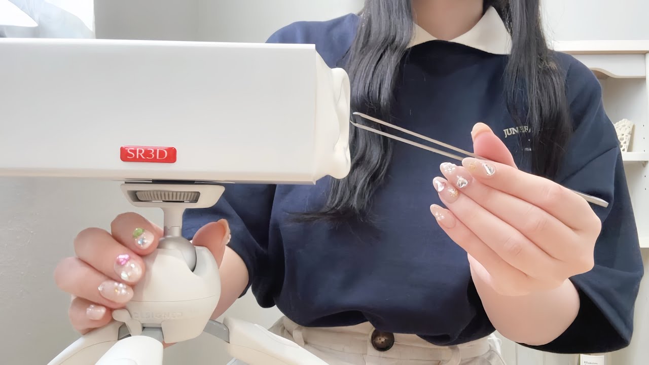 ASMR￤SR3Dマイクの鼓膜をペリペリ剥がす！✨️色々な耳かきでカリカリするよ🖤