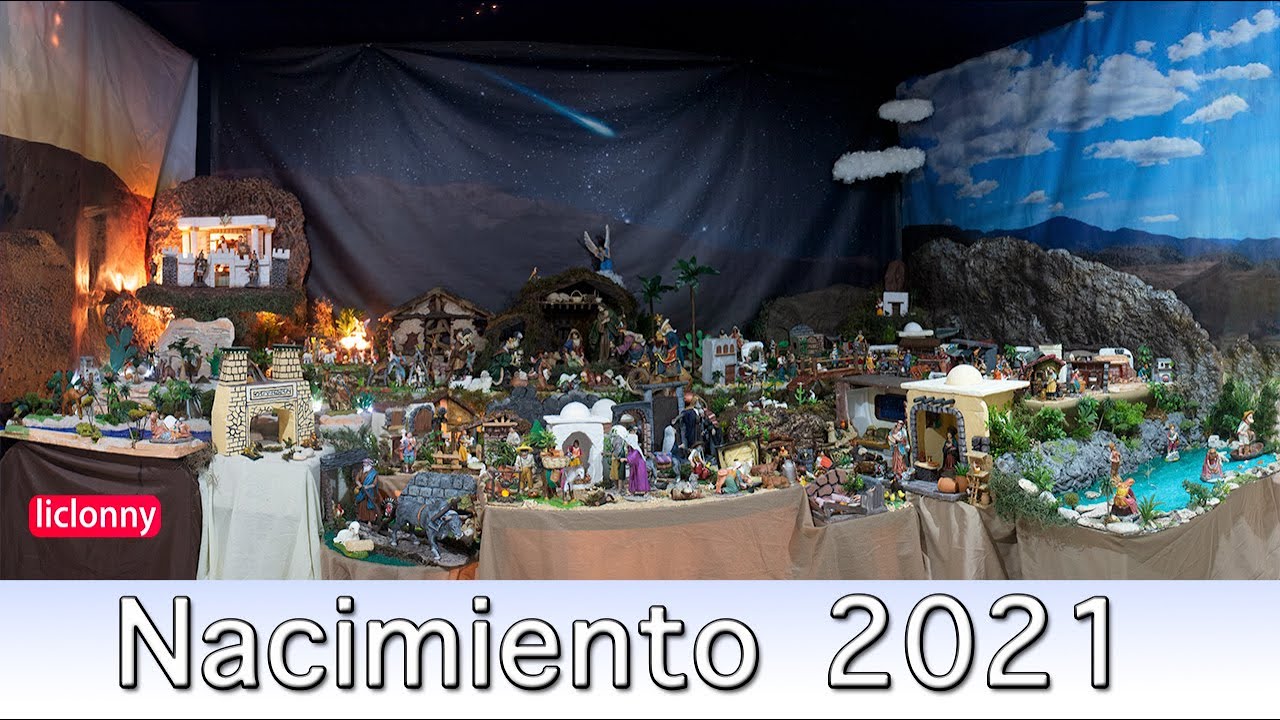 Montaje del Nacimiento 2021 / Escenas principales/ Tutorial paso a paso. liclonny