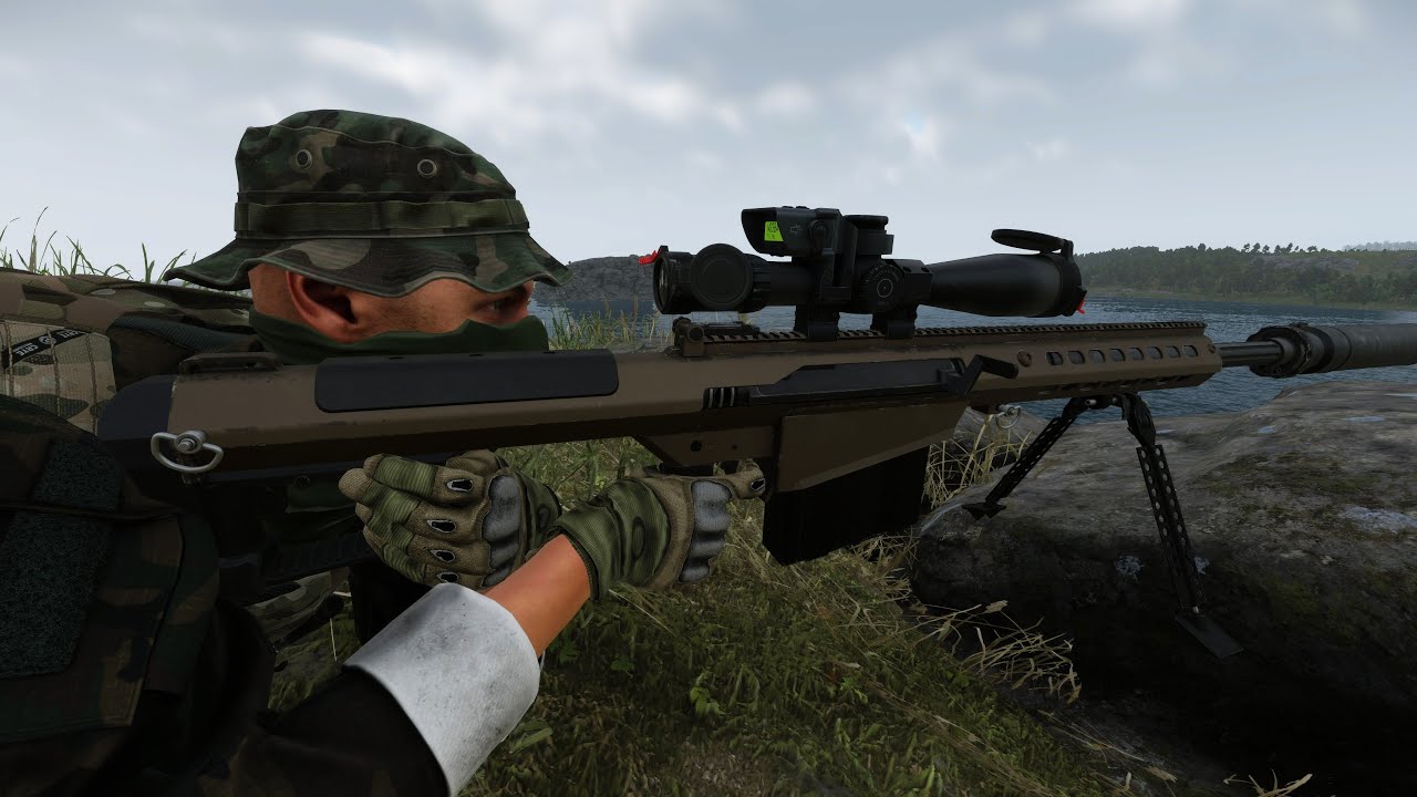 4k Arma Reforger-  Submarine takedown with Model 82A1- [ Reaper Core Mod- Exemption]