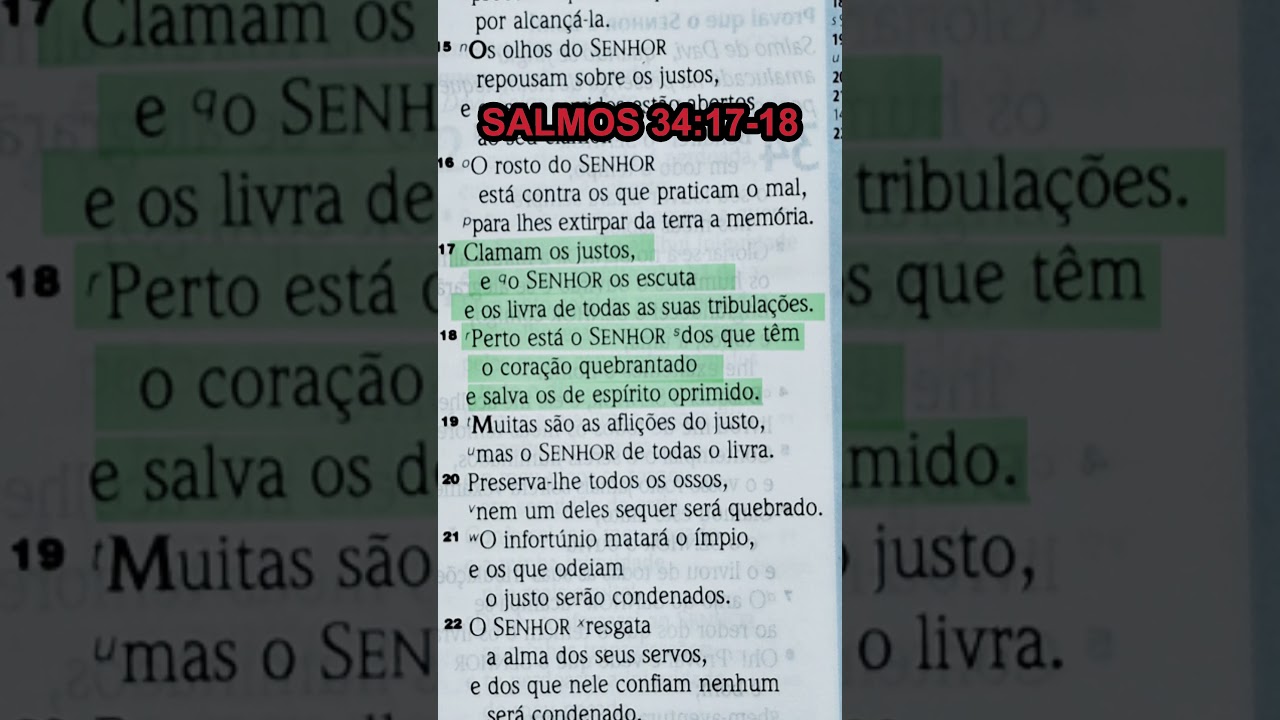 Salmos 34:17-18 | #vers&iacute;culo