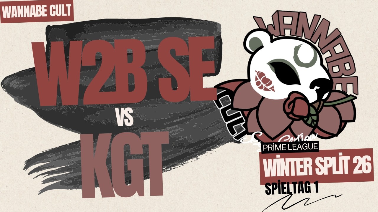 W2B Sexy Edition vs Kleibroker Kickers: PRM Spieltag 1 Cast VOD
