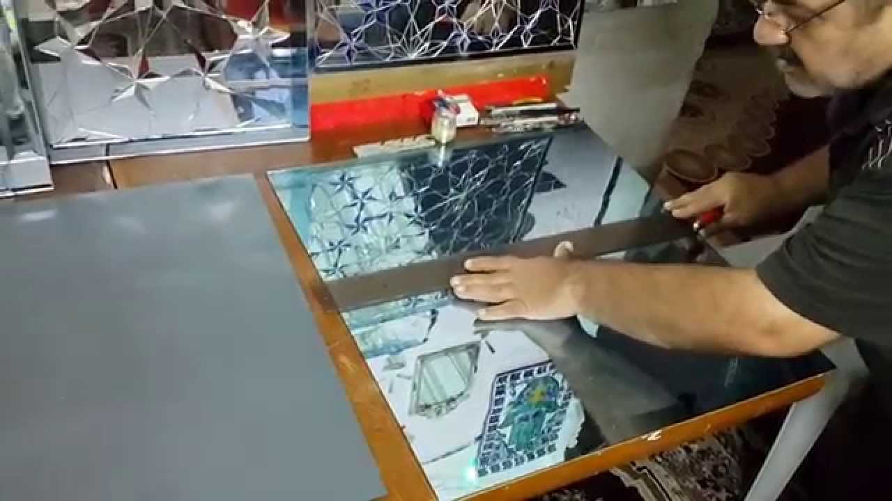 اسرع واحد بقص الزجاج والمرايا 07901396419 بغداد عراق سيد امين