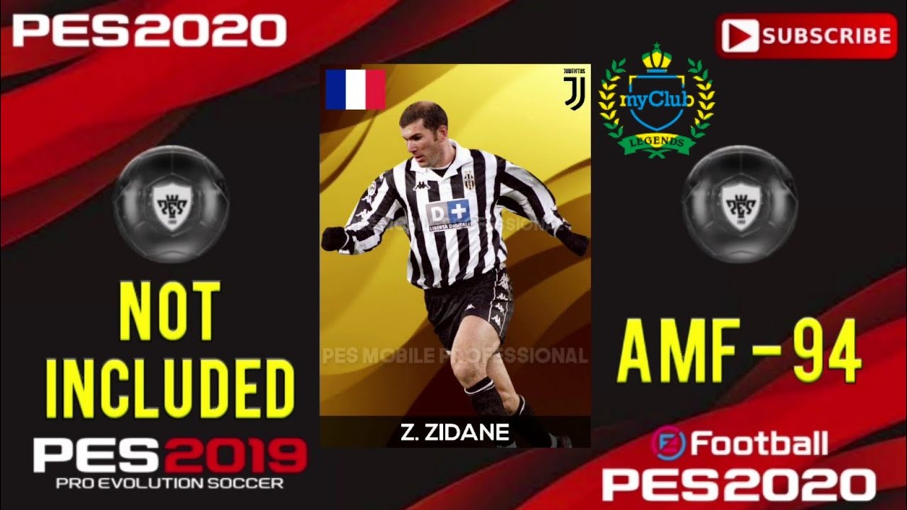 PES 2020 MOBILE | NEW 10 LEGENDS OFFICIAL RATINGS