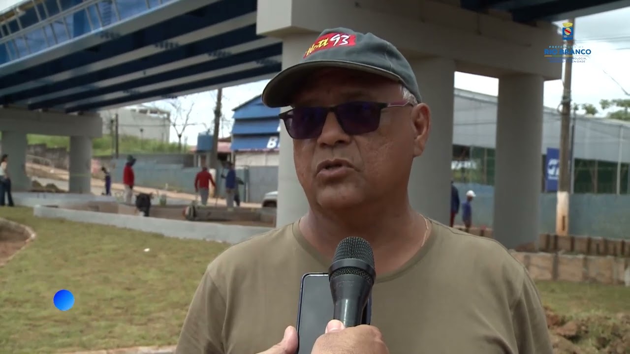 Prefeito de Rio Branco acompanha os últimos detalhes para inauguração do elevado Mamédio Bittar