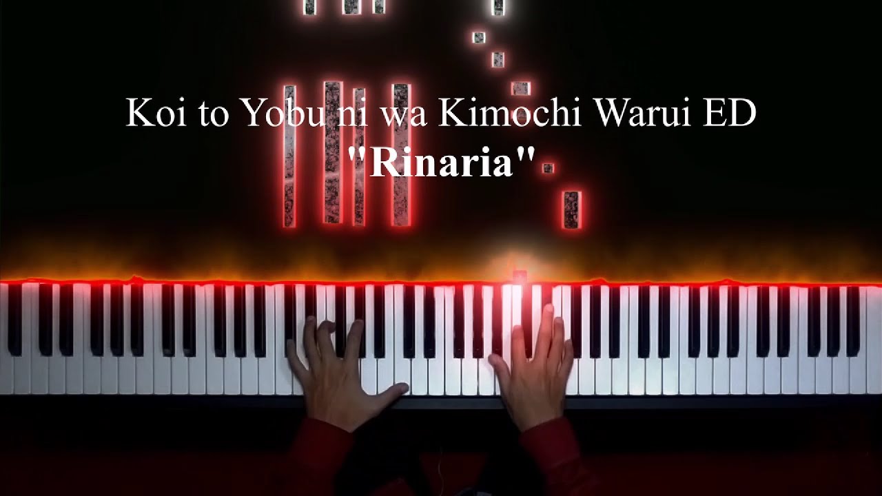 Koi to Yobu ni wa Kimochi Warui ED (TV Size) - Linaria | Piano Cover