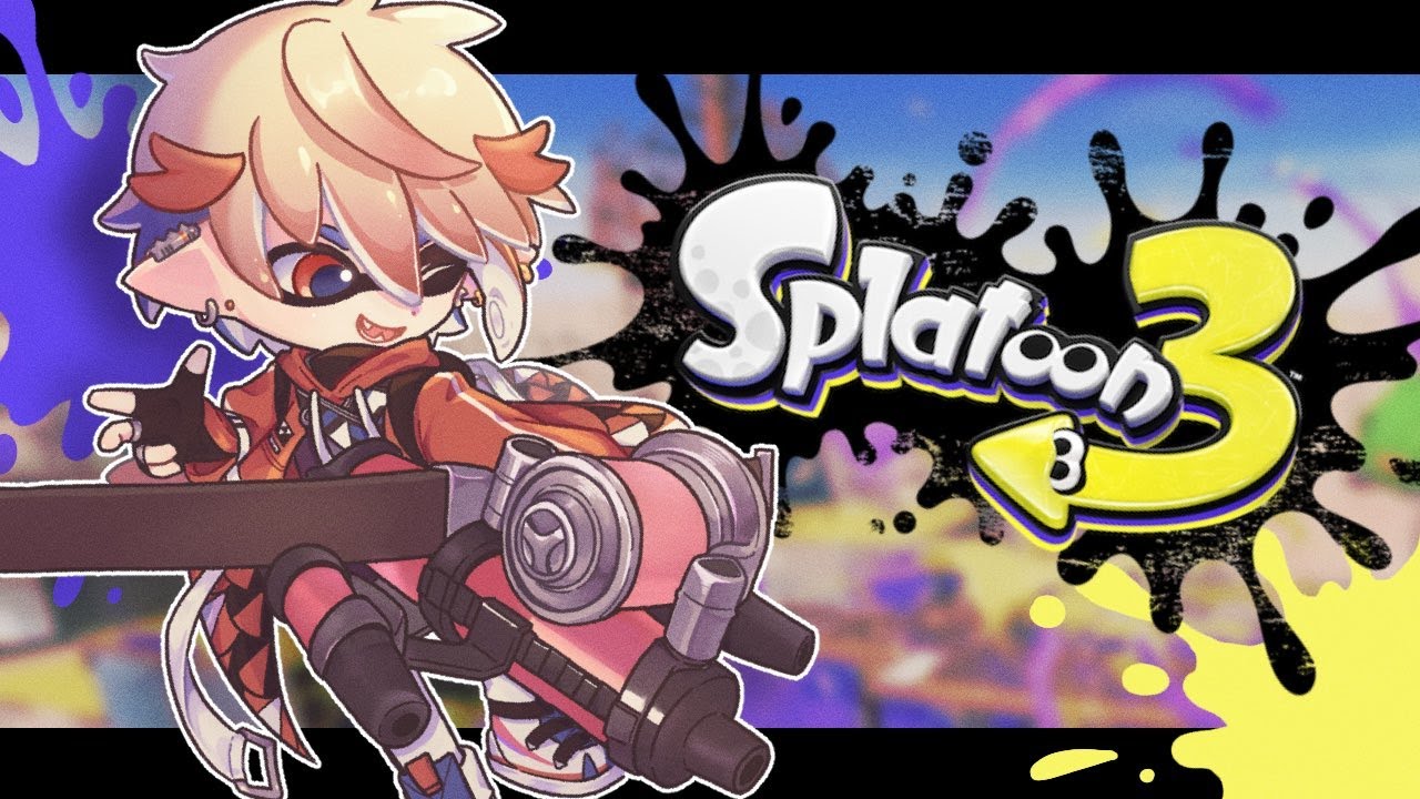 【Splatoon3】人生初Switch！人生ほぼ初スプラ！【セラフ・ダズルガーデン/にじさんじ】