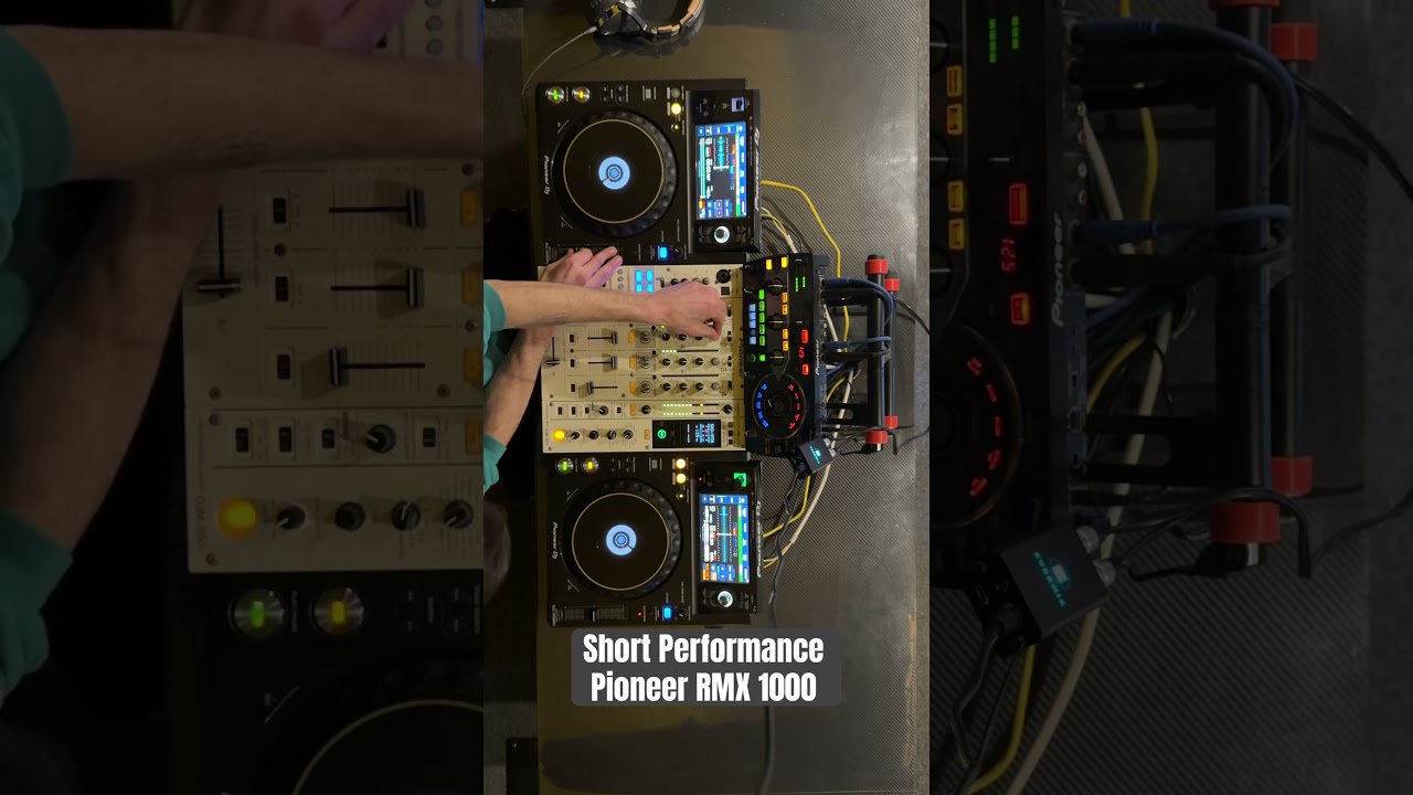 Short Performance with Pioneer RMX 1000 #dj #pioneerdj
