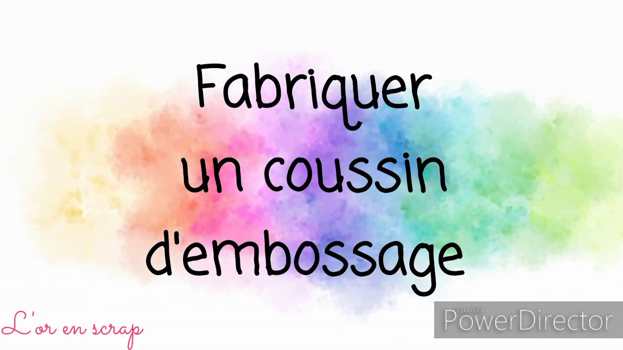 Fabriquer son coussin d'embossage