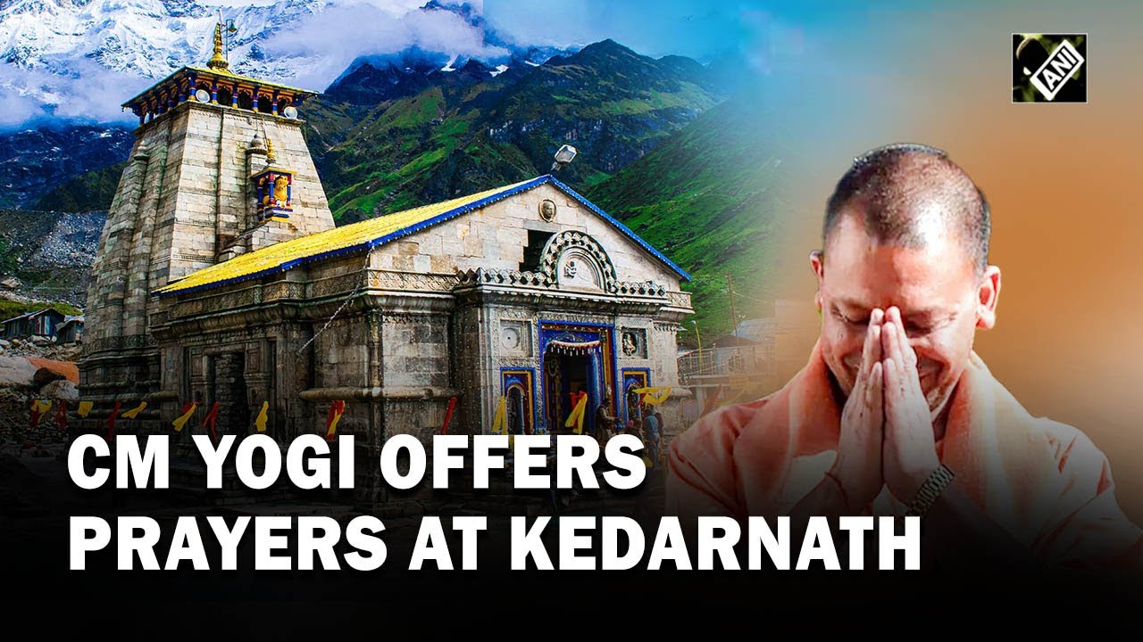 UP CM Yogi Adityanath offers prayers at Kedarnath
