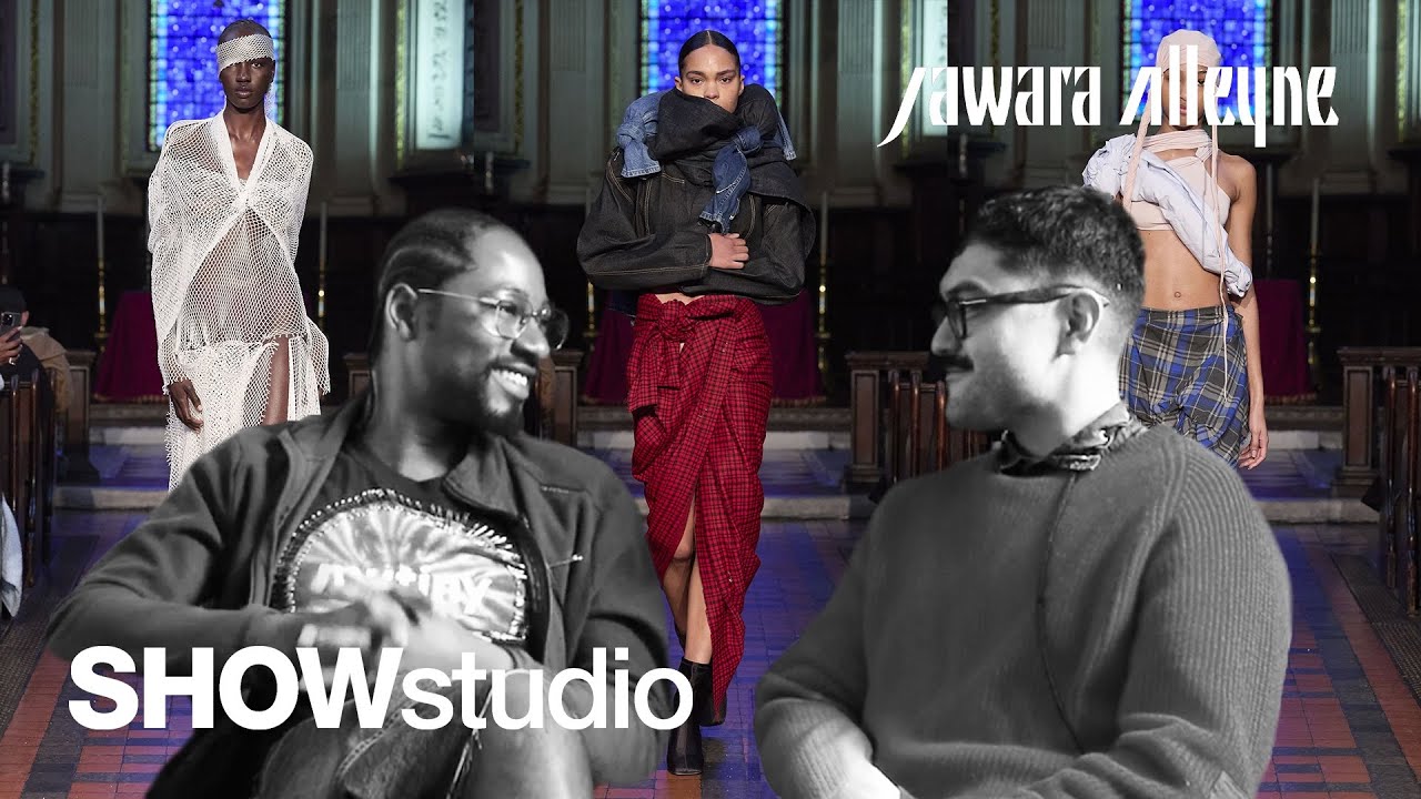 Rihanna's Favourite London Designer Breaks Down His A/W 24 Collection | Jawara Alleyne Re-See