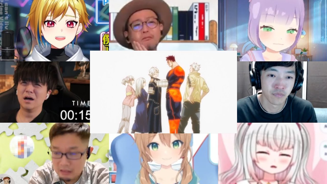 僕のヒーローアカデミア 7期 19話(157話) メガリアクション 同時視聴 - My Hero Academia Season 7 Episode 19 Reaction Mashup