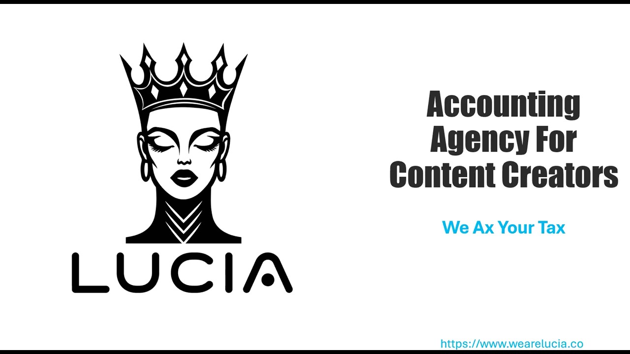 Tax Basics for Content Creators with Lucia