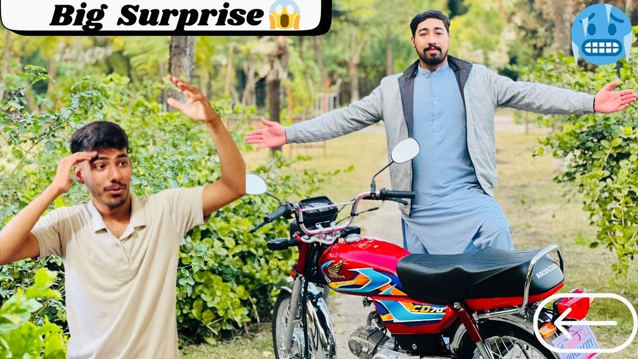 Big Surprise in 2026 😱 New Bike lay li ya cd 70 ❤️ Surprised kar di ya Dost nay 🥳 Allahhumdullah ❤️🙌