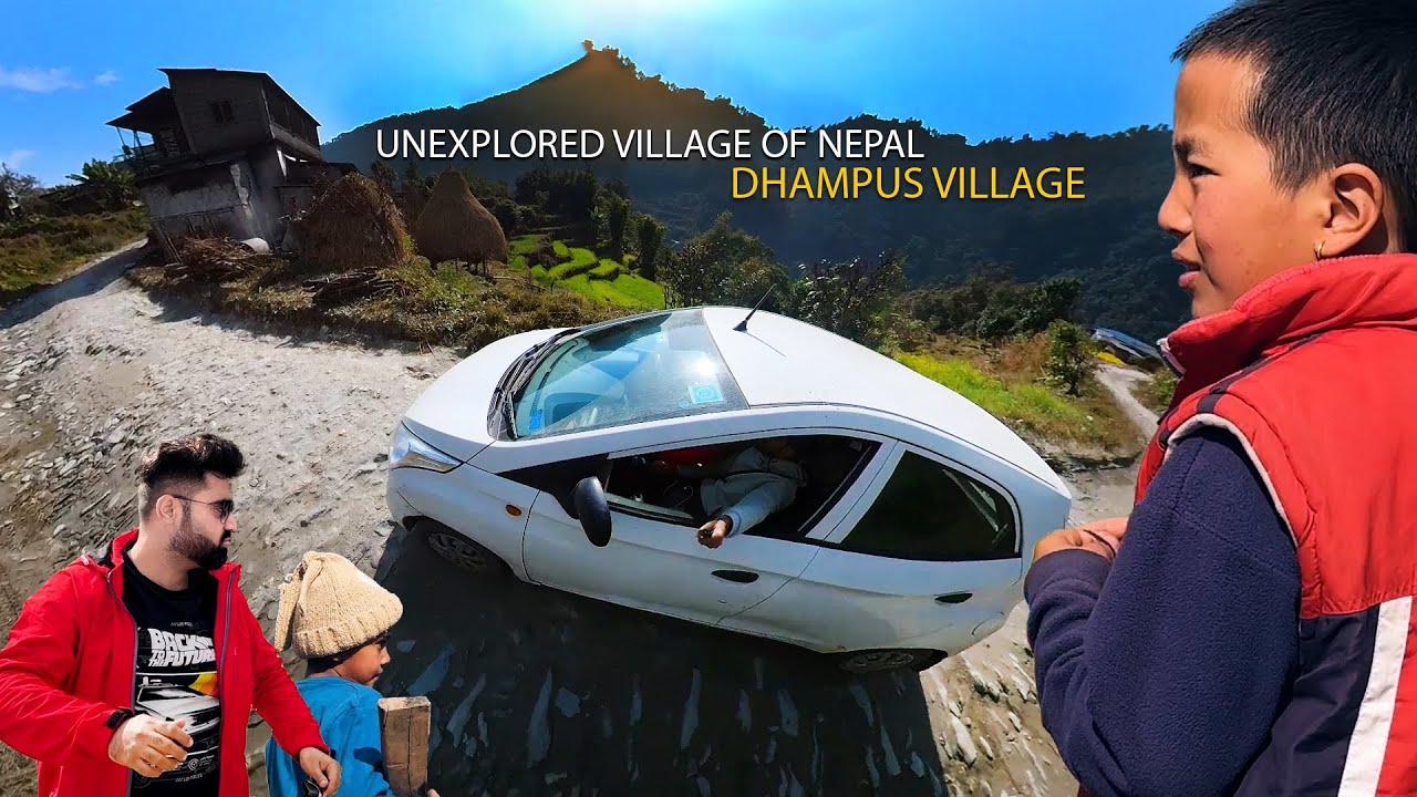 Finally! Hyundai Eon reached Dhampus village By an Indian | Toughest Off-Road | Lucknow to Nepal Ep6
