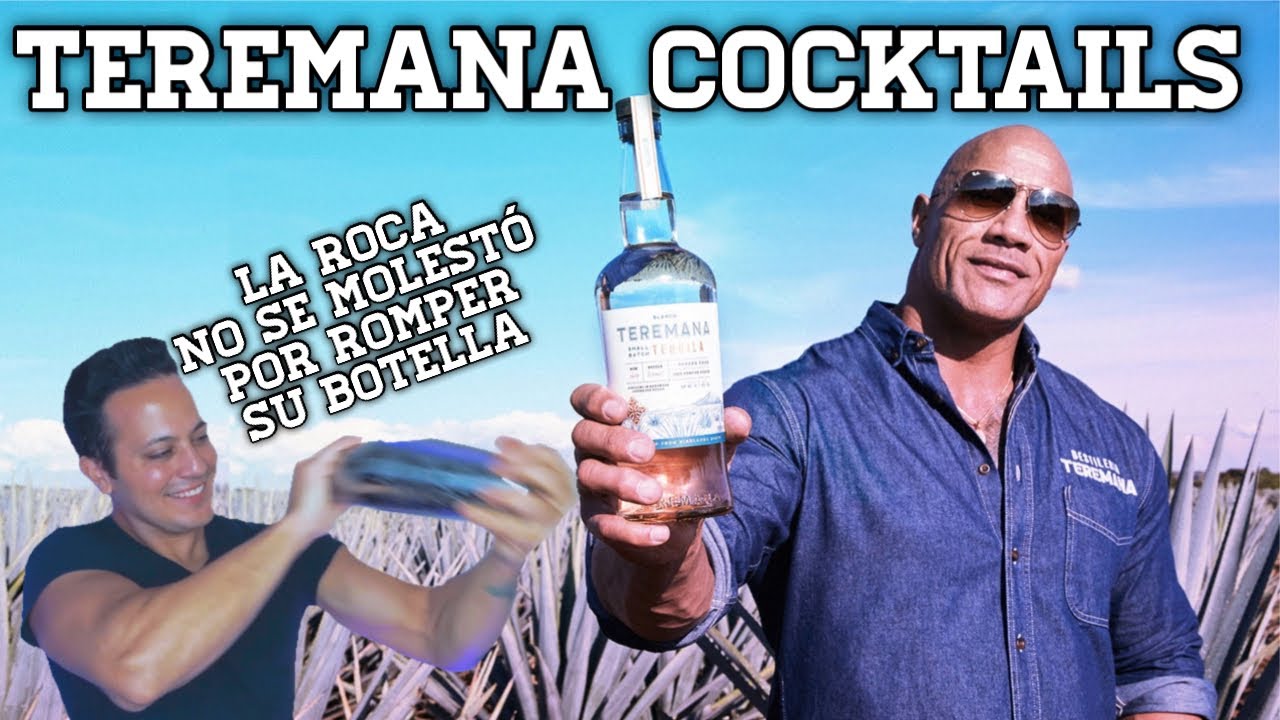 COCKTAILS CON TEREMANA / TEQUILA DE LA ROCA! / 💪🏻😎 Dwayne Johnson