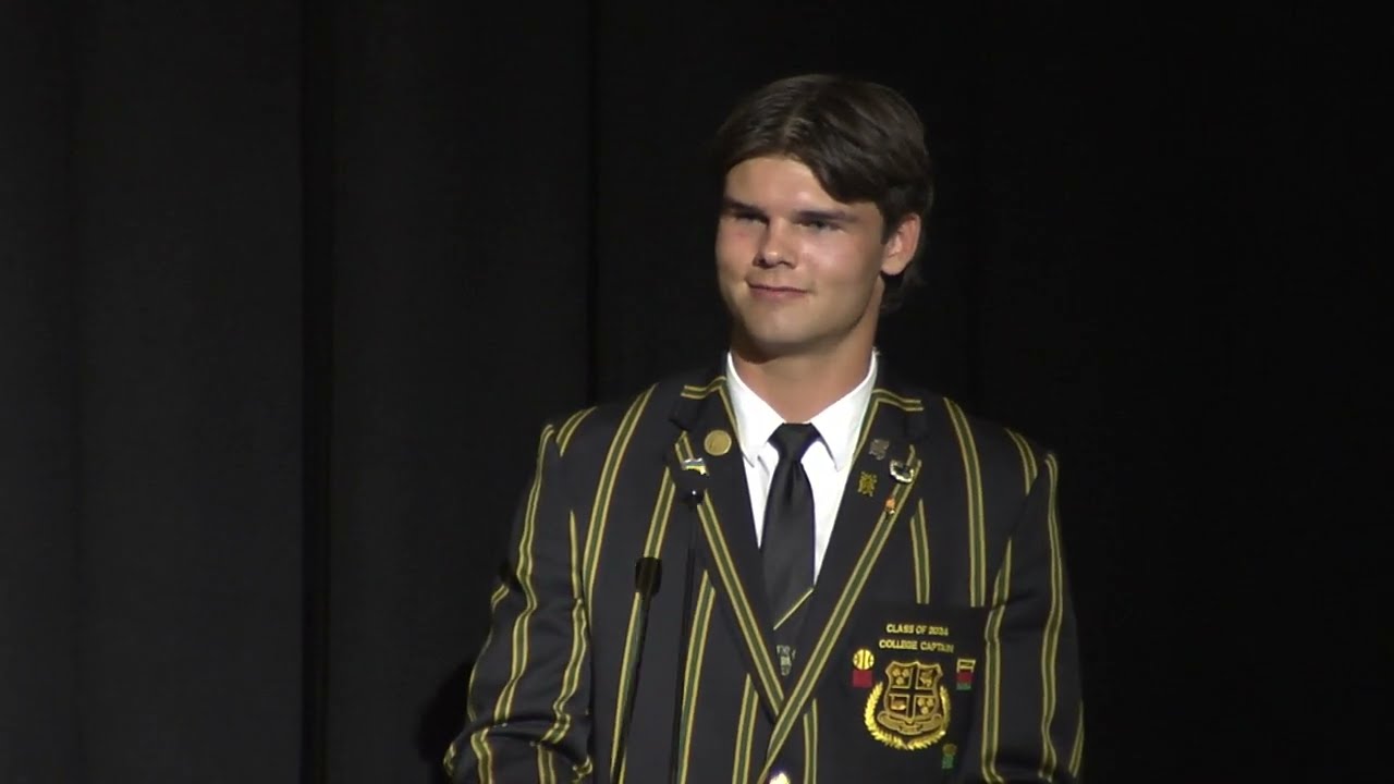 College Captain, Valedictory Speech 2024