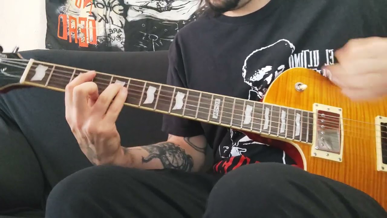 Gatillazo - Mentalización (Cover guitarra)