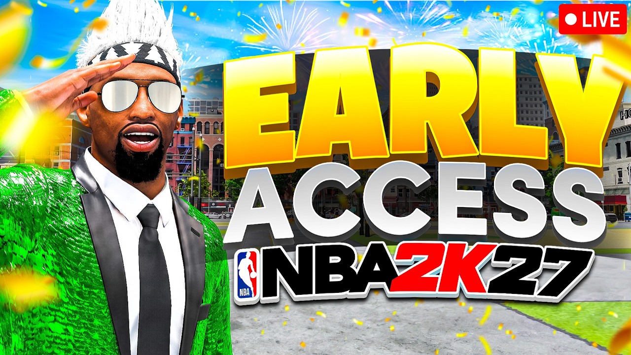 🚨NBA 2K27 PARK EARLY ACCESS! FIRST PARK GAMES w/ BEST BUILD! NBA2K27 + VC GIVEAWAYS!