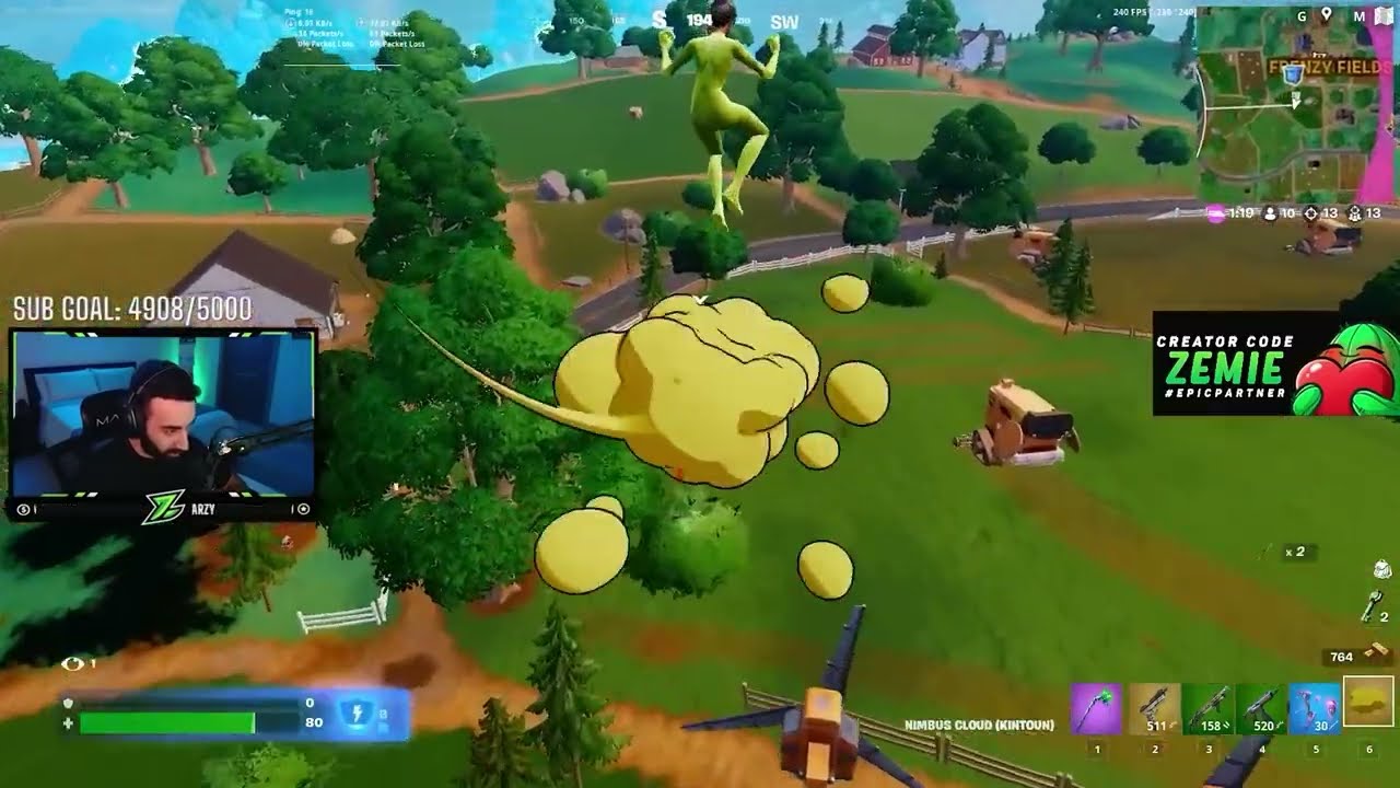 Is Zemie Legit or Cheating? Fortnite Zero Build - Suspect Gameplay