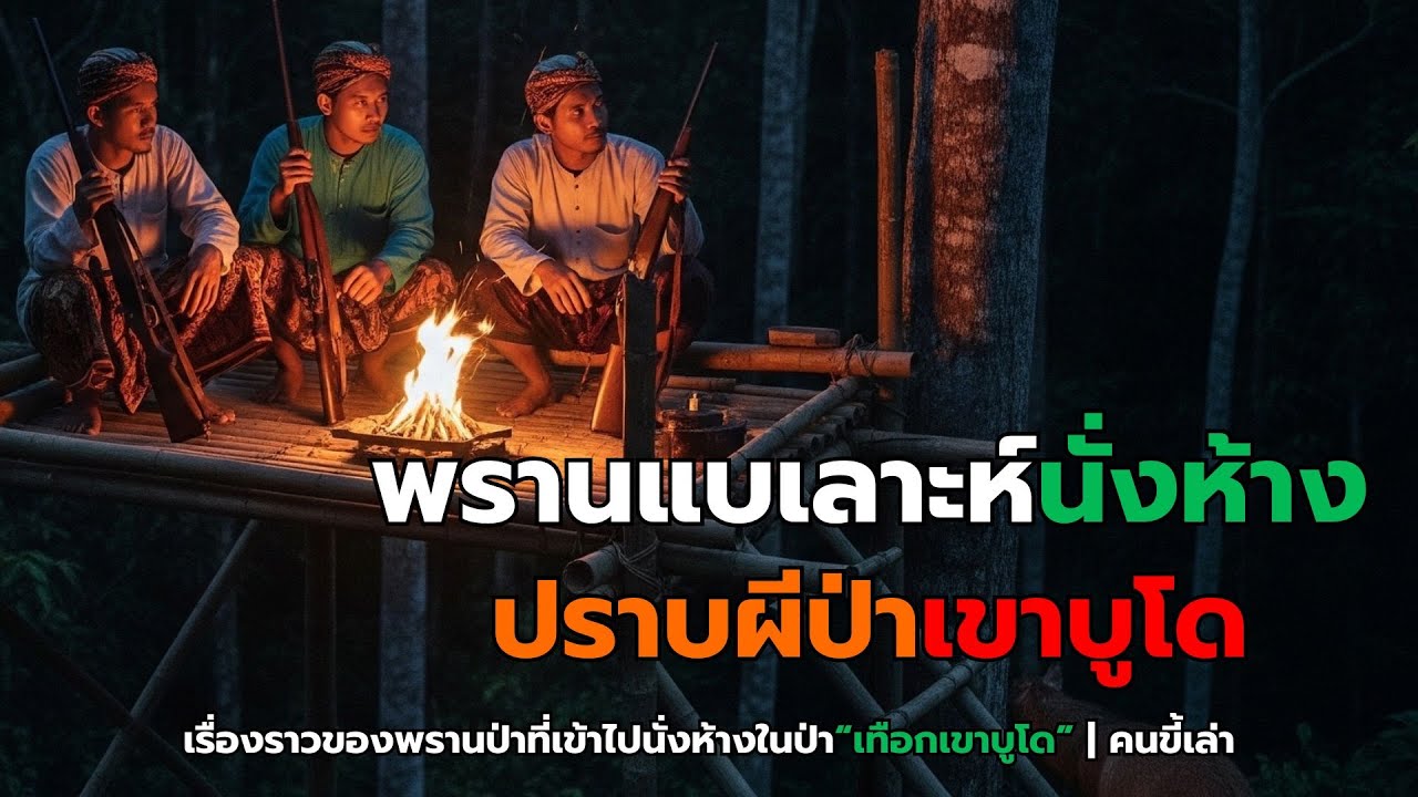 พรานแบเลาะห์นั่งห้าง ปราบผีป่าเขาบูโด | คนขี้เล่า