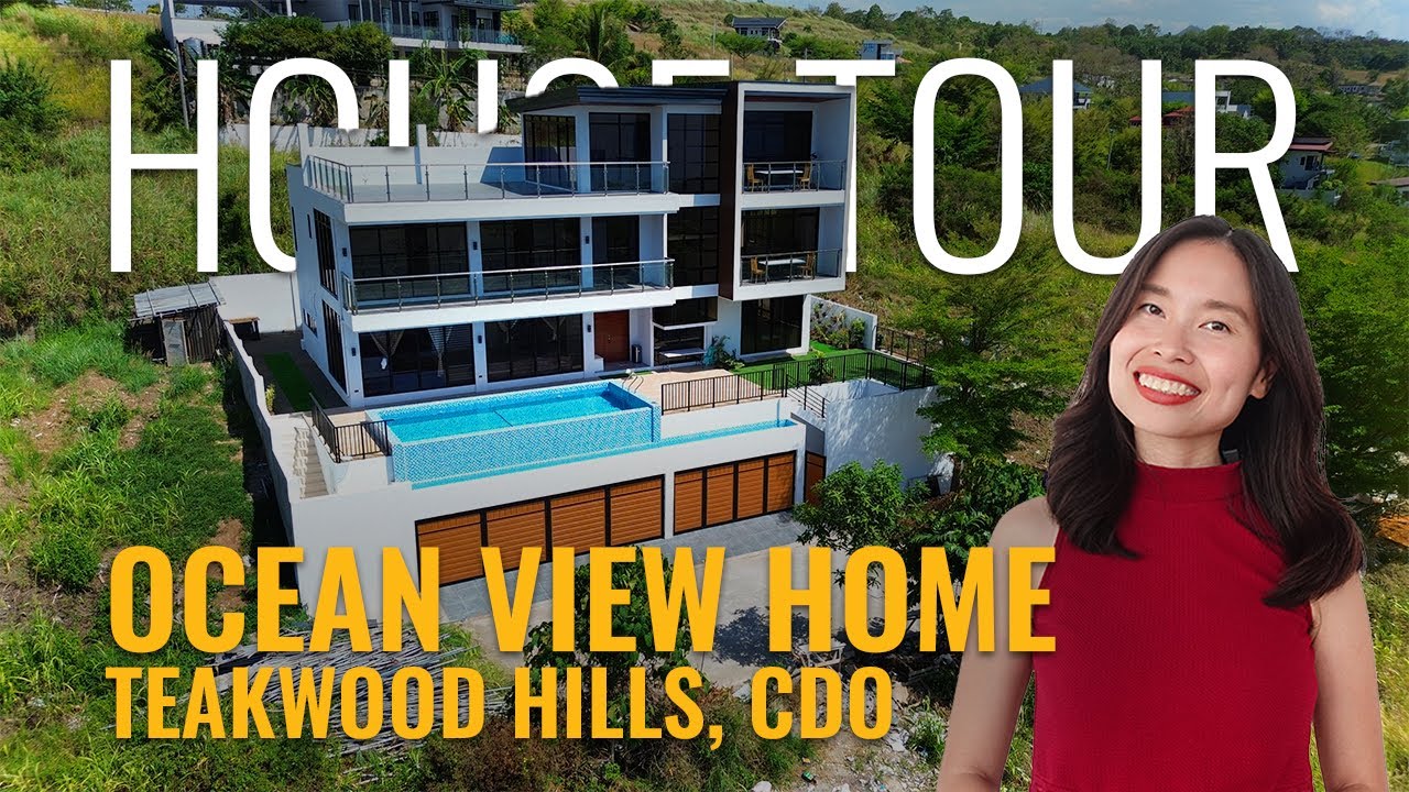 INSIDE a Majestic Ocean View Home in Teakwood Hills Cagayan de Oro City | 📞 0917 851 6378