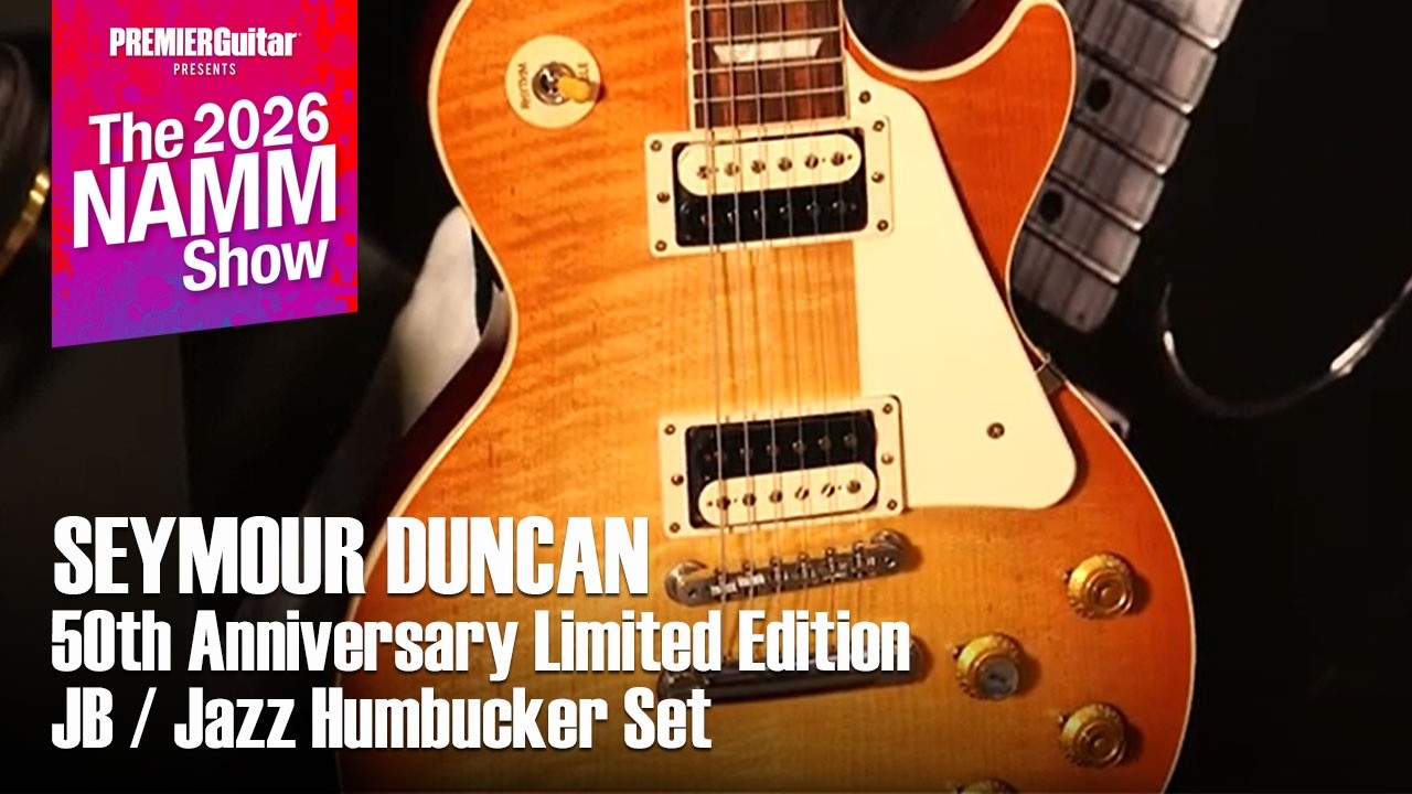 NAMM '26 - Seymour Duncan - 50th Anniversary Limited Edition JB/Jazz Humbucker Set