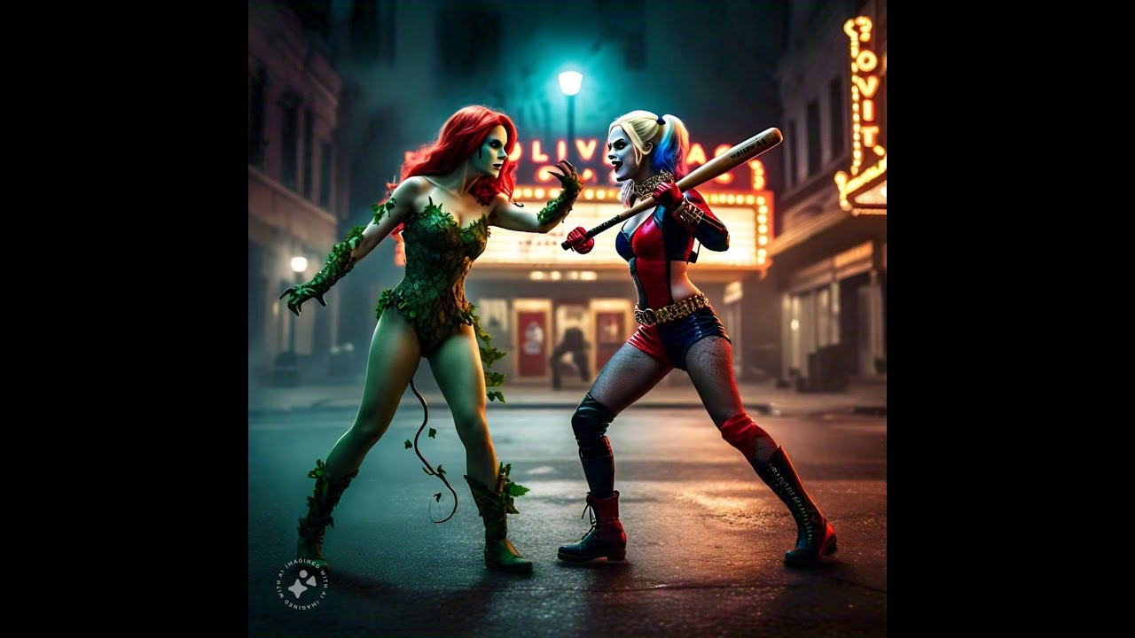 Entangling Poison Ivy vs TLC Harley Quinn-Injustice 2 Mobile F2P One-Shot