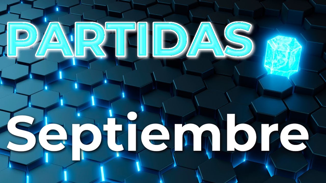 Partidas Septiembre 2023