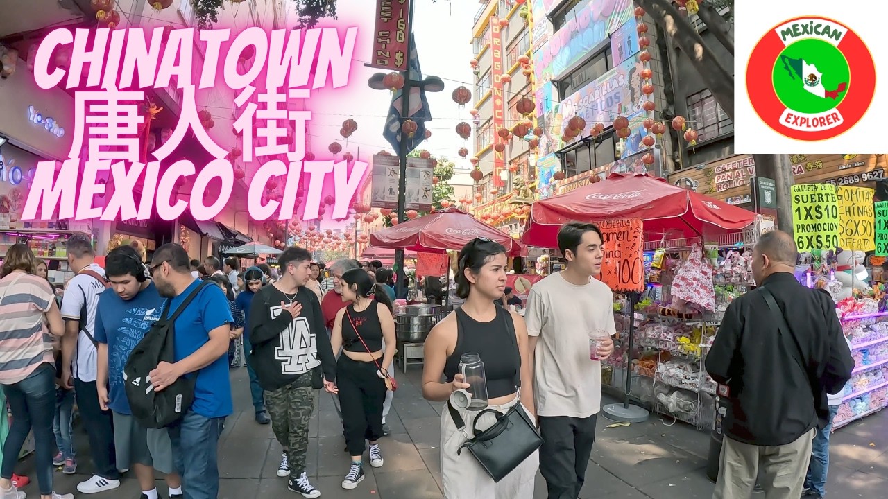 Chinatown Mexico City 4K Waking Tour
