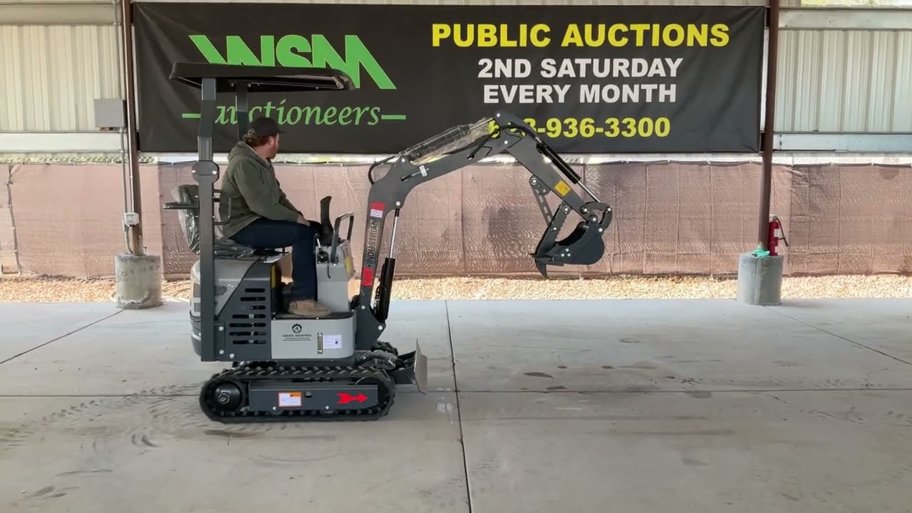 2022 Agrotk L12 Mini Excavator For Virtual Online Auction January 14, 2023