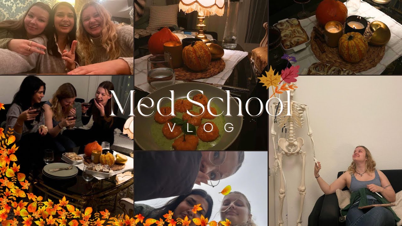Biochemie Testat und gemütlicher Herbst Abend🧡🍁|| Medizin Uni Vlog || 3. Semester Medizinstudium📚