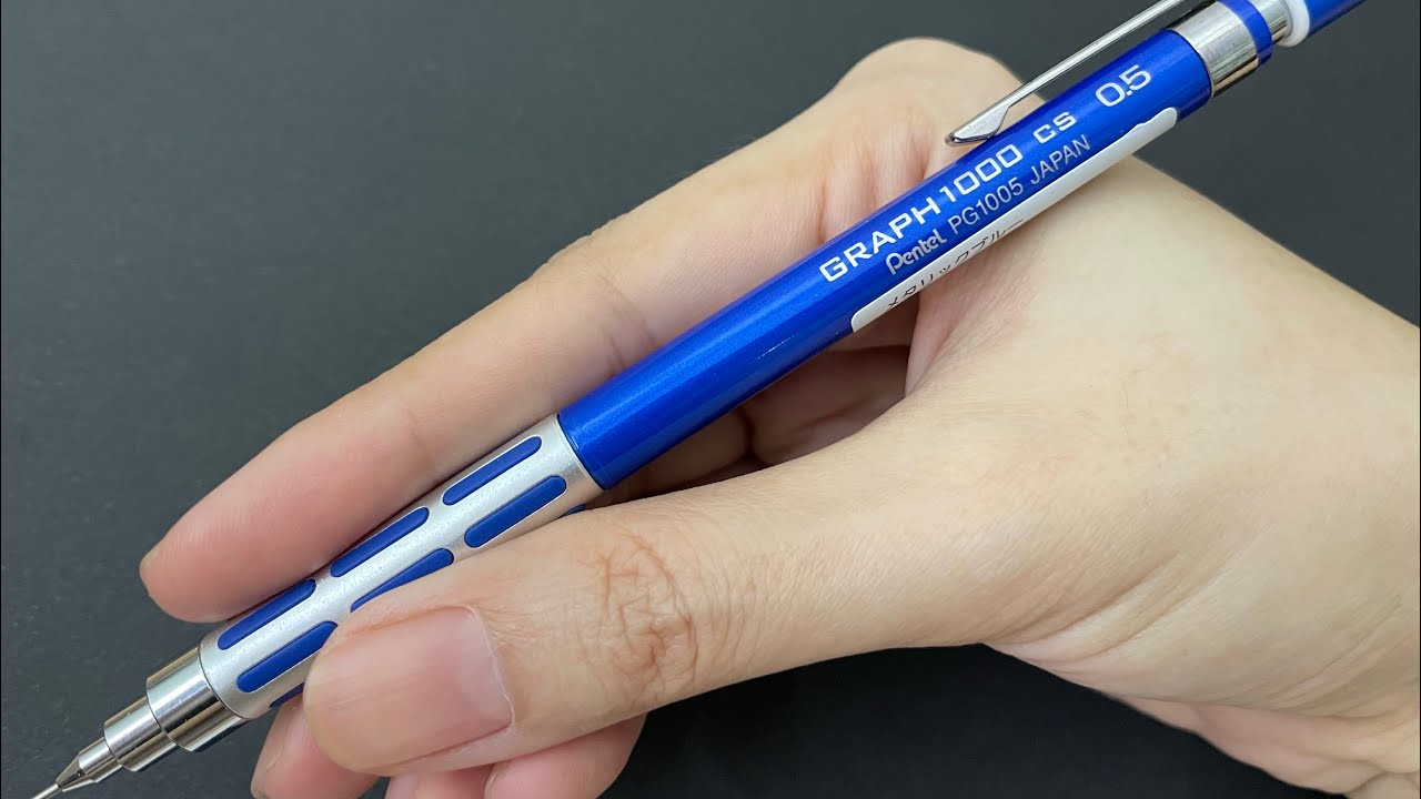[Subtitle] A lightweight mechanical pencil for Professional? Pentel Graph 1000 CS
