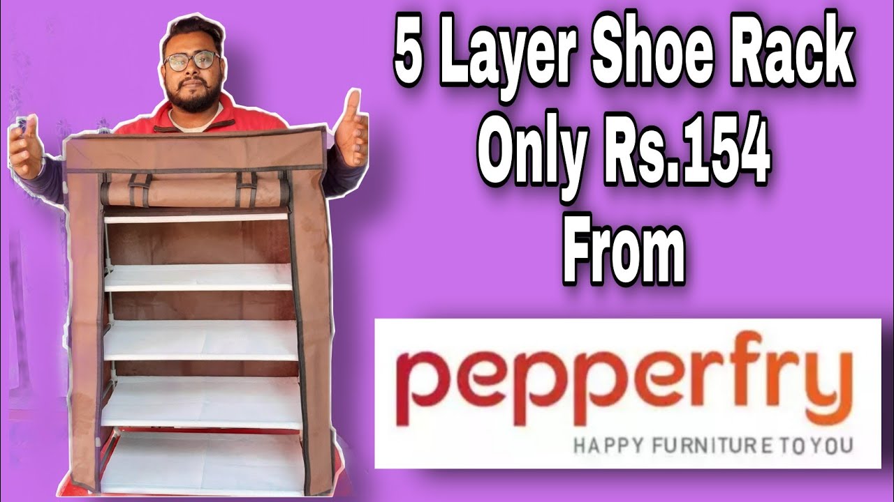 5 Layer Shoe Rack From Pepperfry Only Rs.154 🔥|| Assemble Full Tutorial || Honest Review